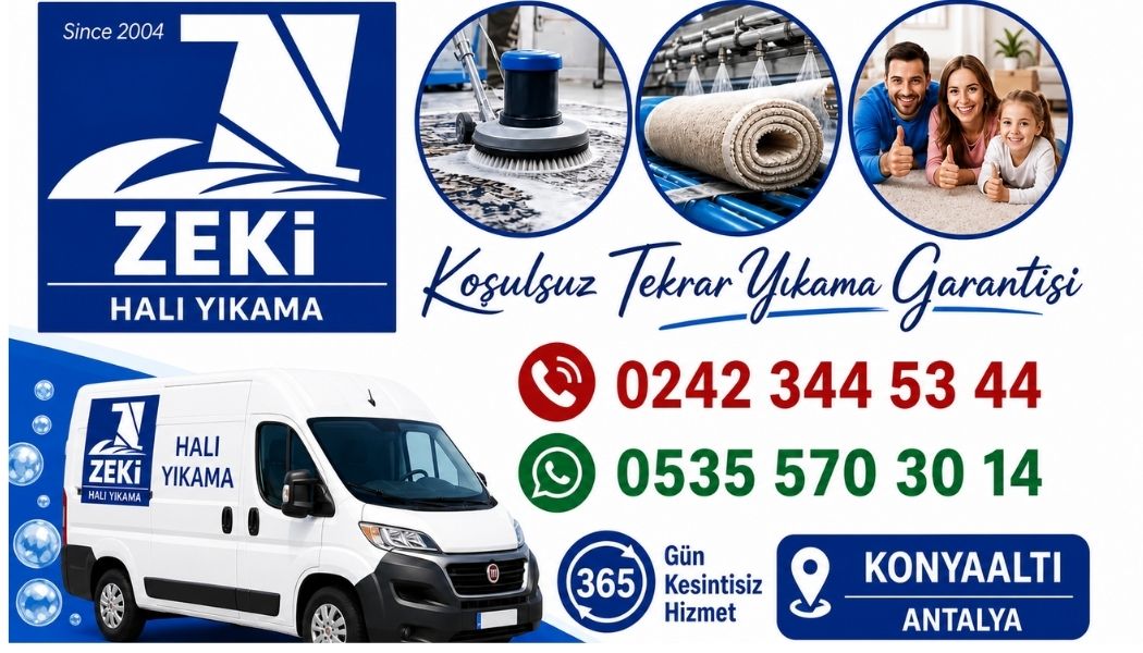 Konyaaltı Hurma Mahallesi Halı Yıkama